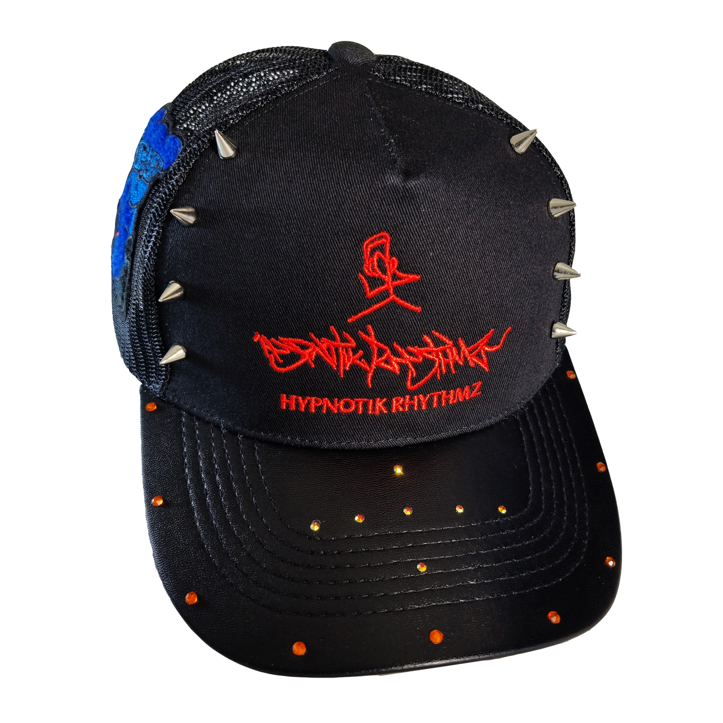 Hypnotik Rhythmz Luxury Cap Spike Orange Gems