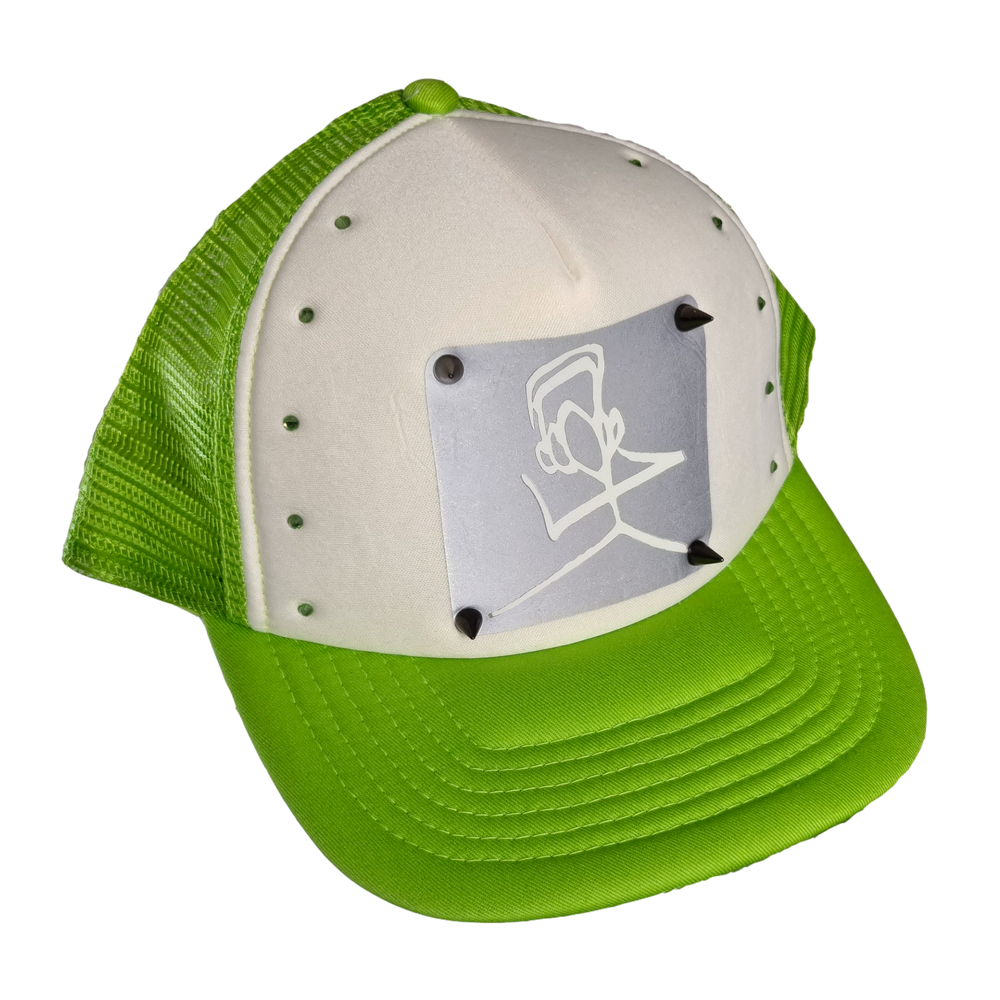 Lime Glow In The Dark trucker Cap | Hypnotik Rhythmz®