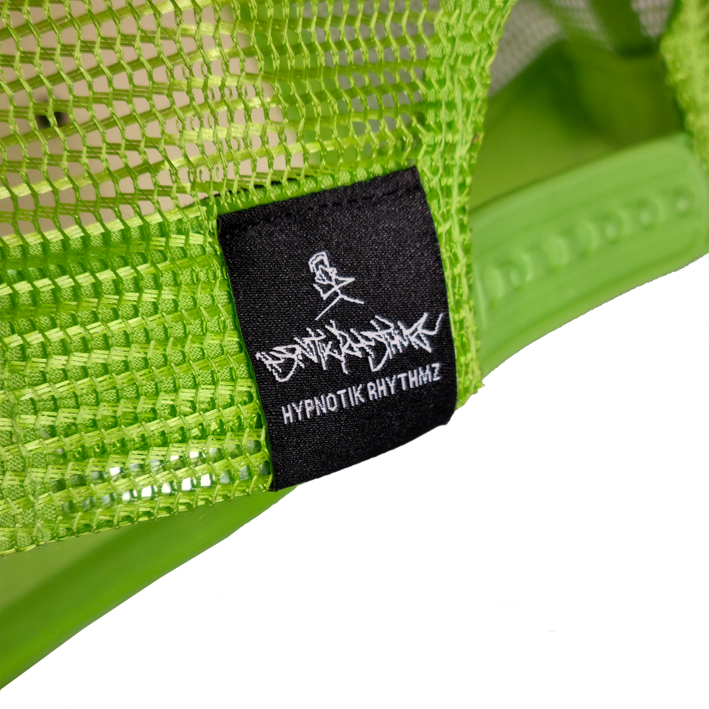 Lime Glow In The Dark trucker Cap | Hypnotik Rhythmz®