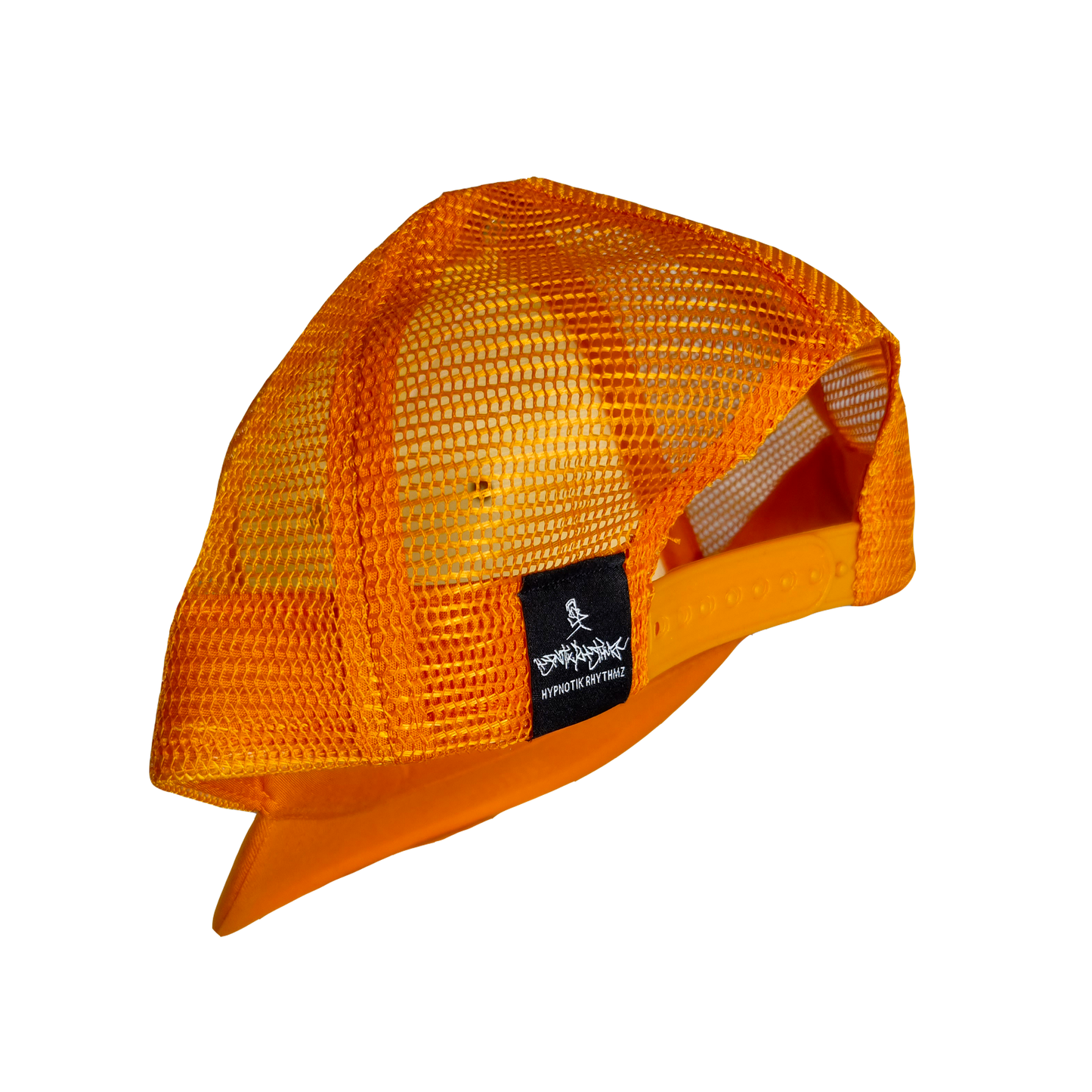 Tangerine Glow In The Dark Trucker Cap | Hypnotik Rhythmz®